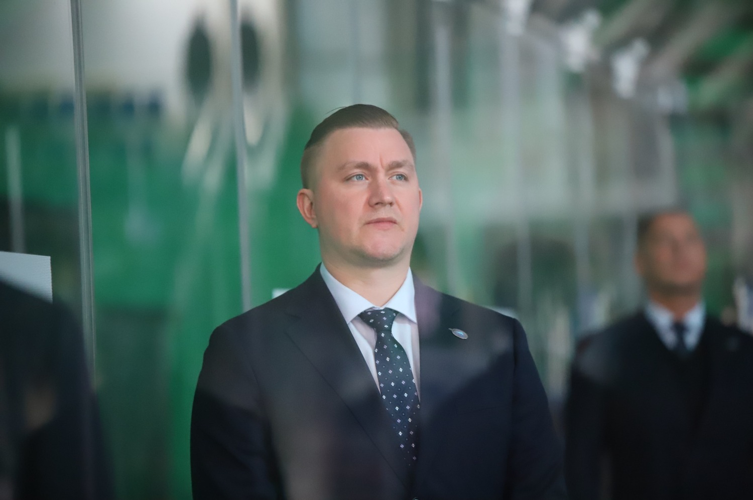 Пресс-служба ХК «Торос» https://hctoros.ru/ Главный тренер "Тороса" Николай Лемтюгов.