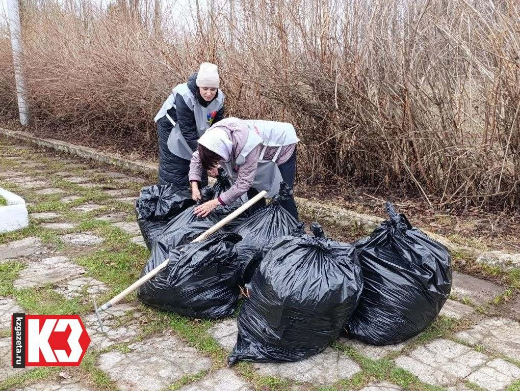 Территорию очистили от мусора, веток и травы. Фото: Регина Кузнецова, «КЗ».