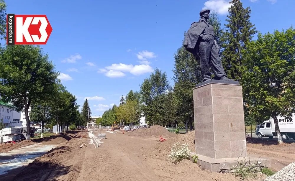 Памятники станут центром композиций тематических зон. Фото: Регина Кузнецова, «КЗ».