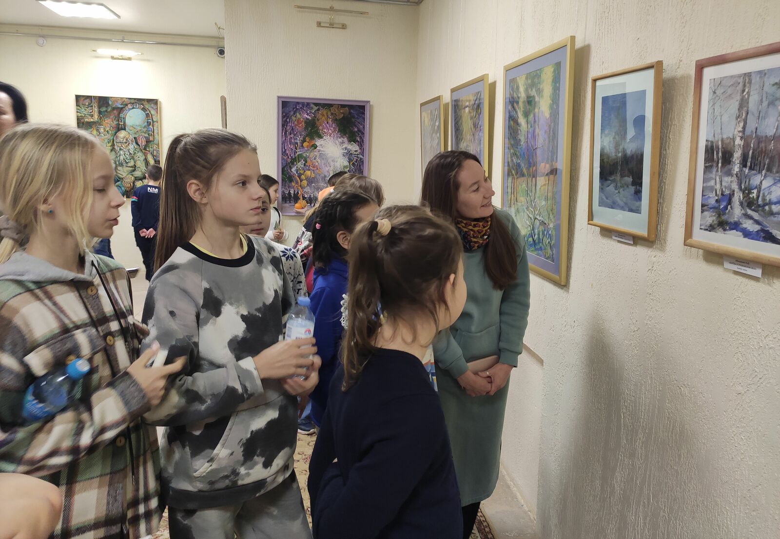 Выставка «Красочные сквозняки» понравилась посетителям. Фото: Александра Панкратова.