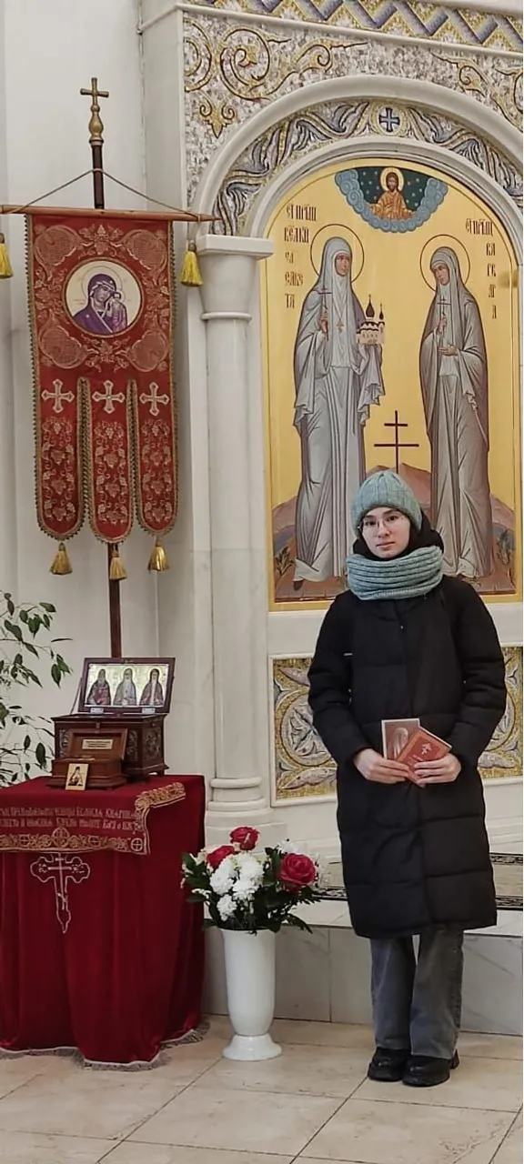 В монастыре на территории Нижне-Селимской шахты. Фото из архива Лейсан Шайхинуровой.
