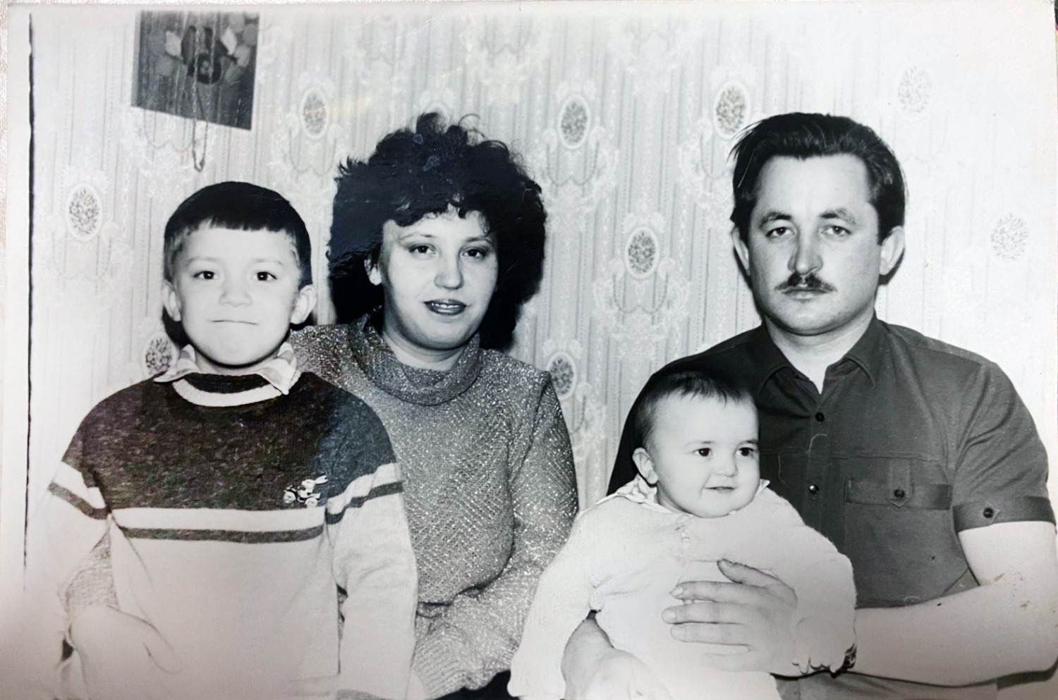Семья Мавлиевых, 1990 год.