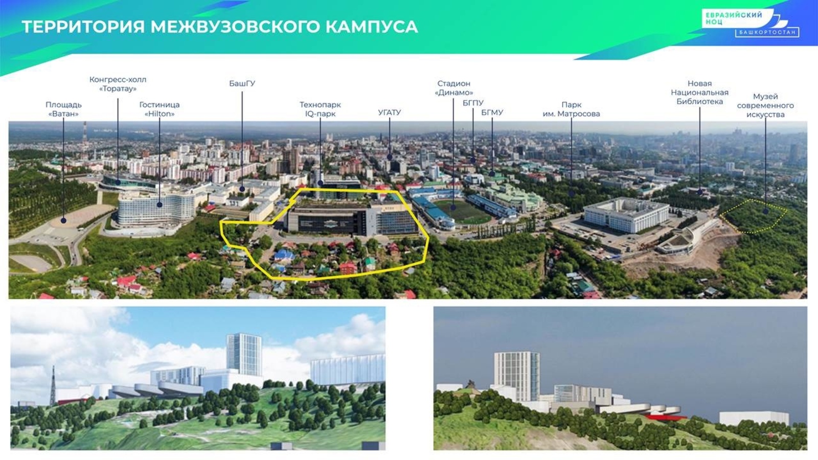 Правительство России выделит бюджетный грант на строительство студенческого кампуса в Уфе