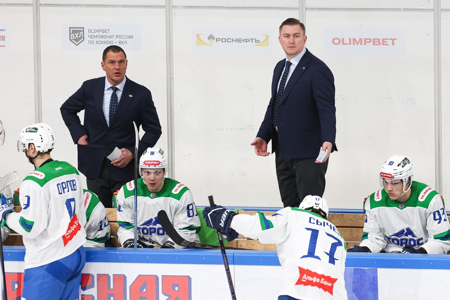 Пресс-служба ХК «Звезда». https://star.cska-hockey.ru/ Главный тренер нефтекамцев Николай Лемтюгов.