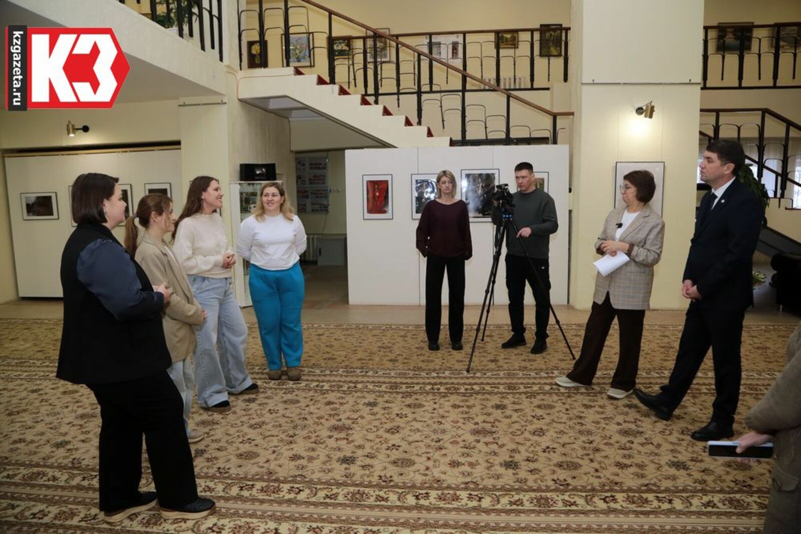 В картинной галерее «Мирас» состоялся «Час креативных индустрий». Фото: Руслан Никонов, «КЗ».