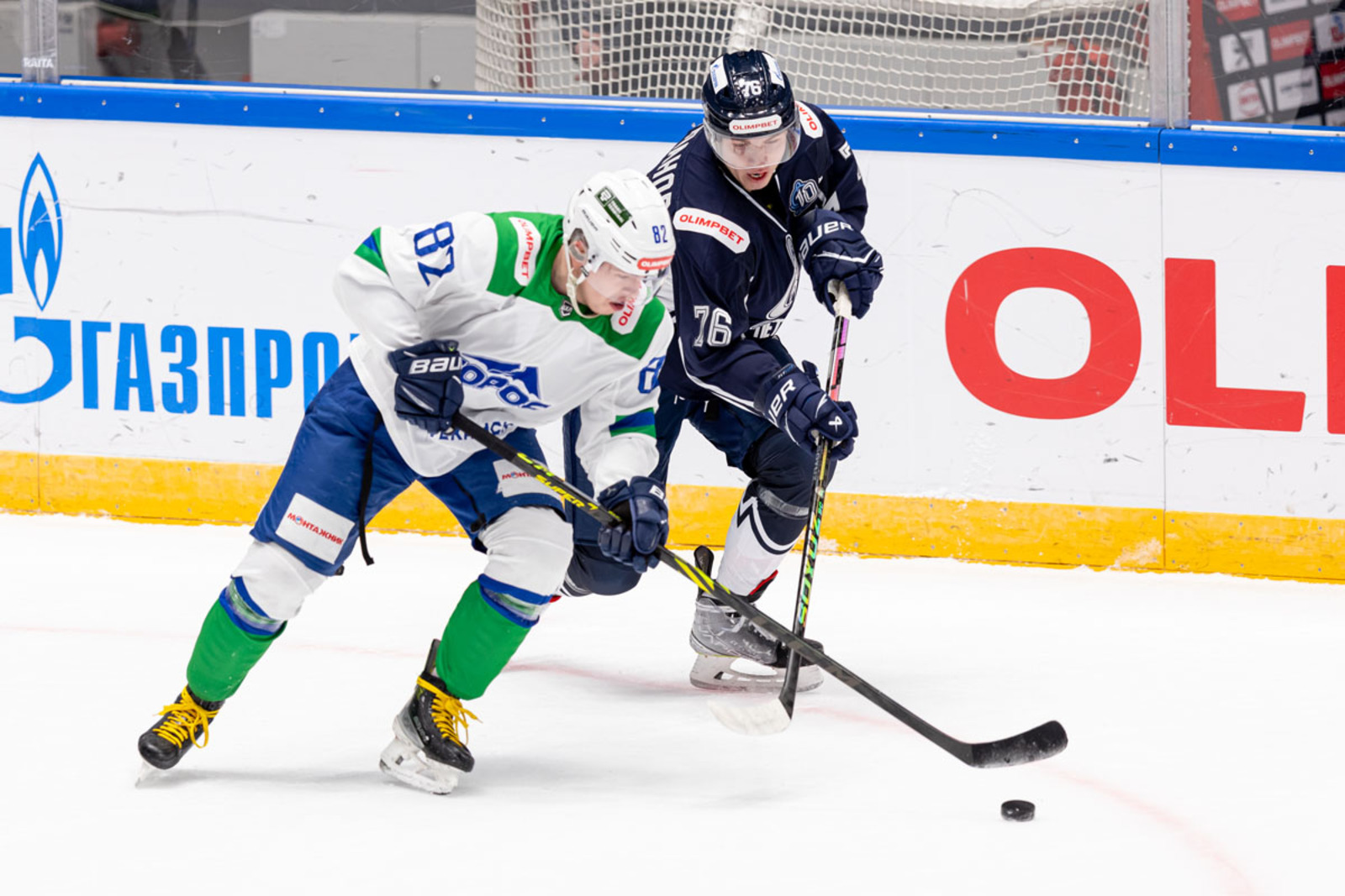 Пресс-служба ХК «Динамо СПБ». https://dynamo-spb.com/ Набиев против Степанова.