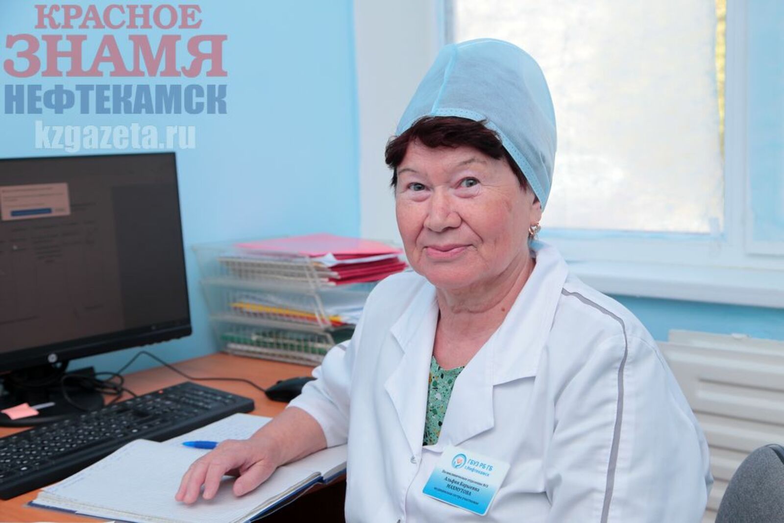 Медсестра Альфия Махмутова. Фото: Руслан Никонов, «КЗ».