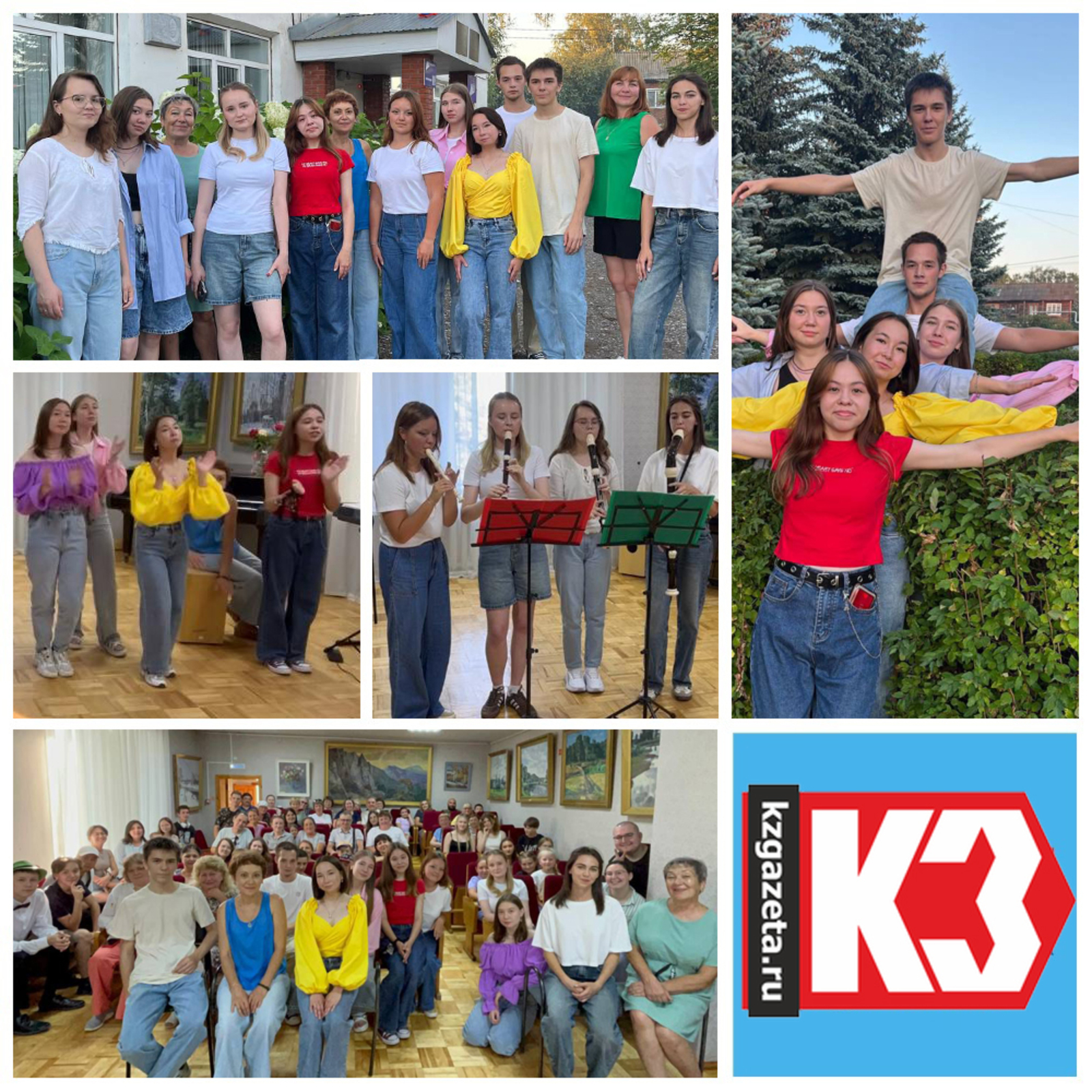 В Амзинской детской школе искусств прошёл летний вечер