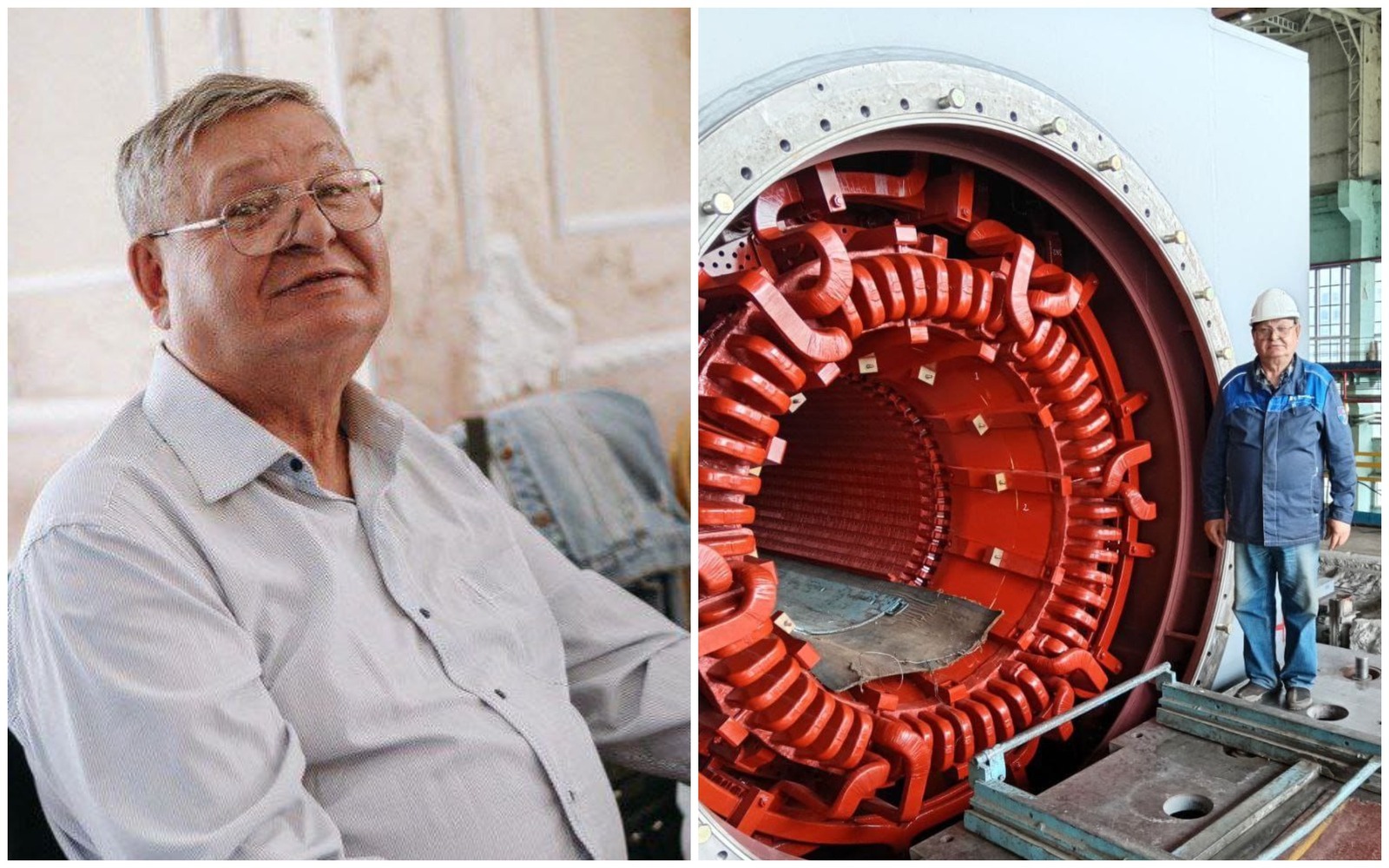 Николай Соломенников – специалист по ремонту электрогенераторов, трудится в этой сфере вот уже более полувека. Фото из семейного архива Соломенниковых.