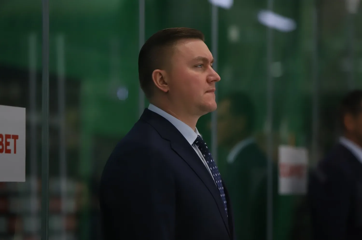 Главный тренер "Тороса" Николай Лемтюгов.