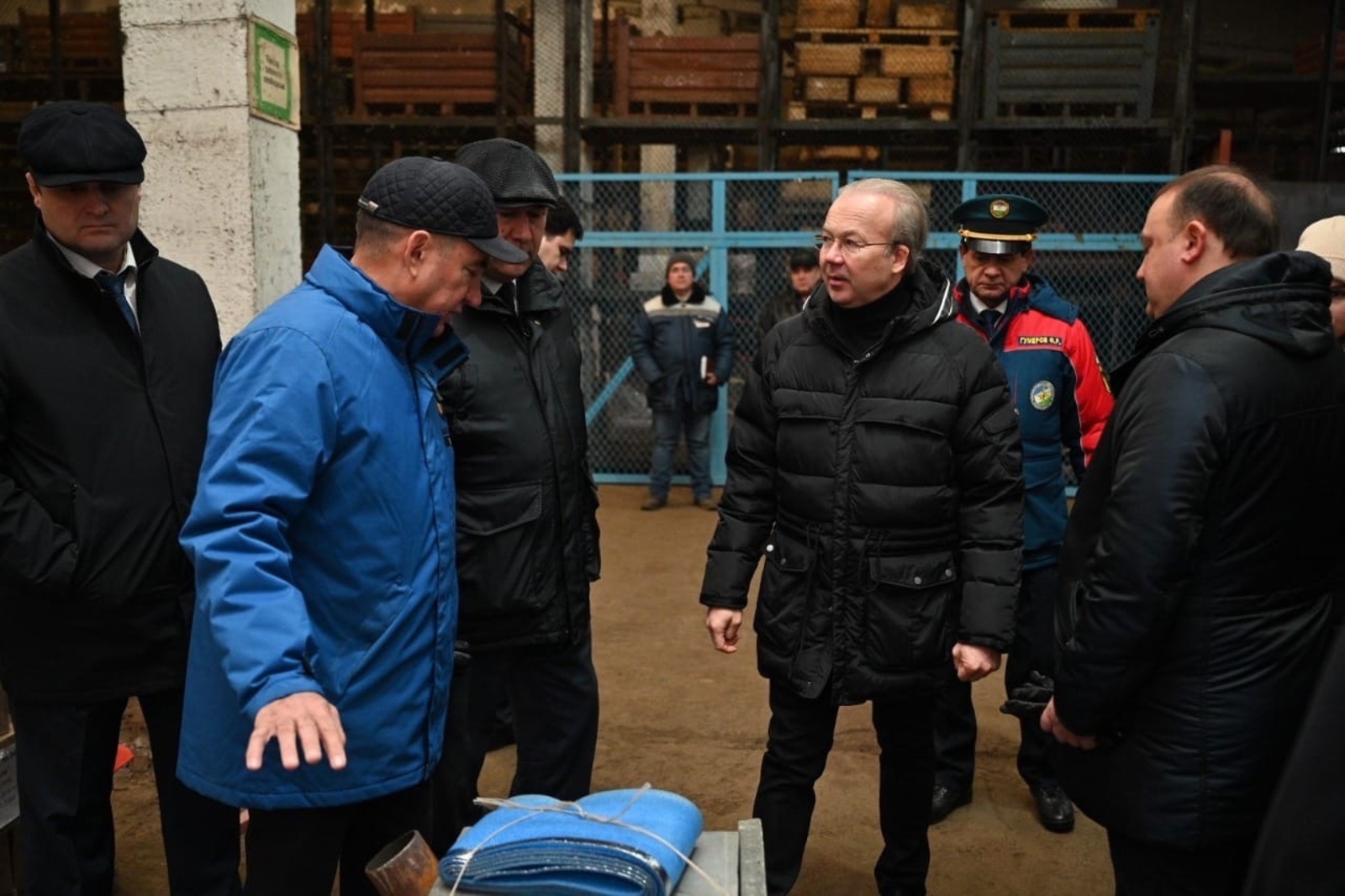 Андрей Назаров посетил Единый логистический центр по оказанию помощи мобилизованным гражданам Башкортостана