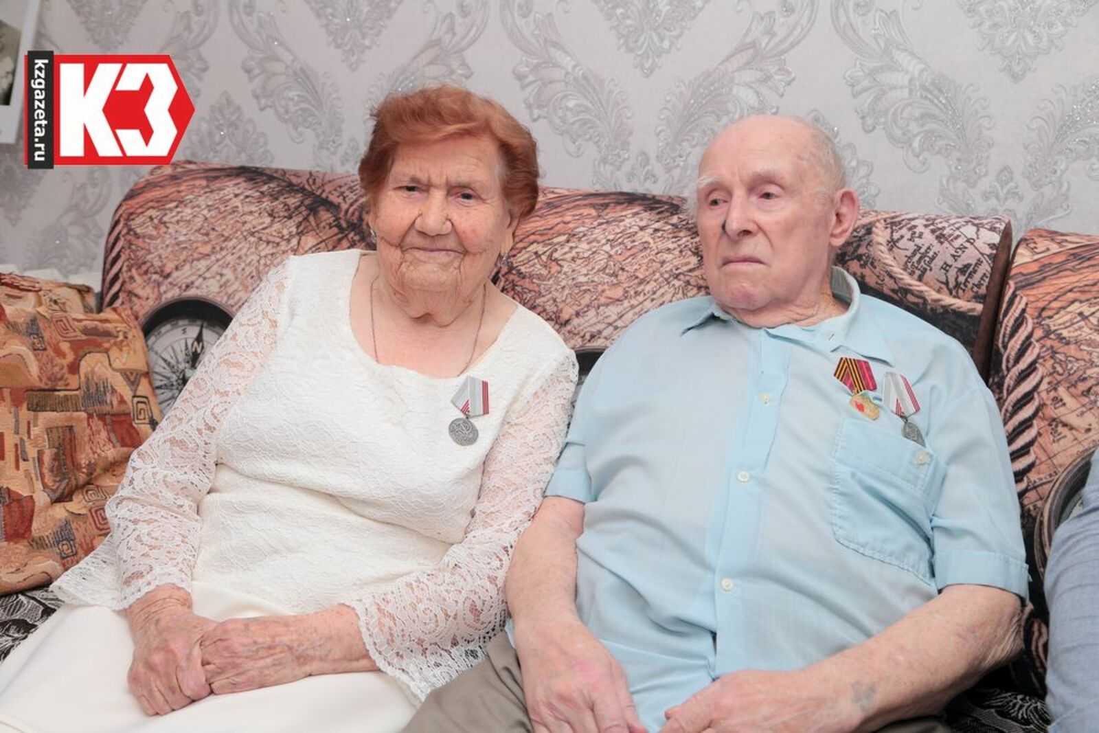 Алексей Ильич и Тамара Михайловна Демышевы отметили 70 лет совместной жизни. Фото: Руслан Никонов, «КЗ».