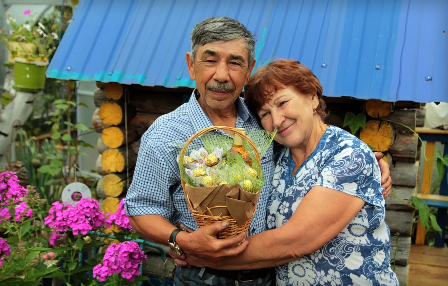 Шамиль Габдрауфович и Райхана Гариахаловна Аллаяровы отмечают 55 лет семейной жизни. Фото из семейного архива Аллаяровых.