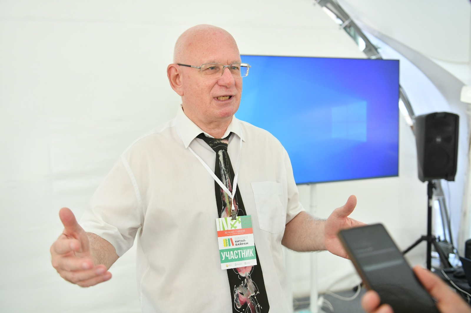 Фото пресс-службы  III Международной книжной ярмарки "Китап-байрам"