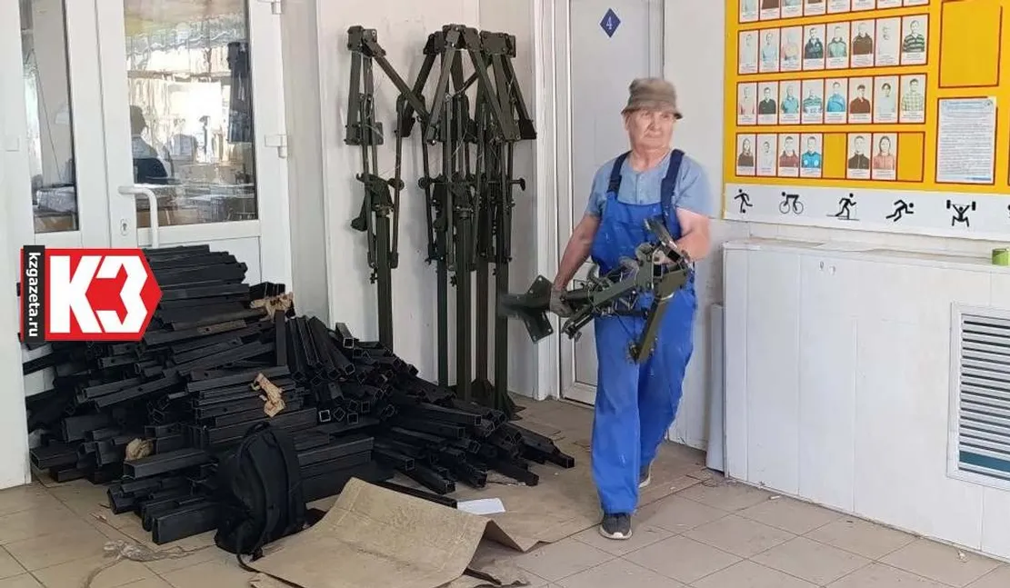 По заказу бойцов изготовили турели для орудий. Фото: Регина Кузнецова, «КЗ».