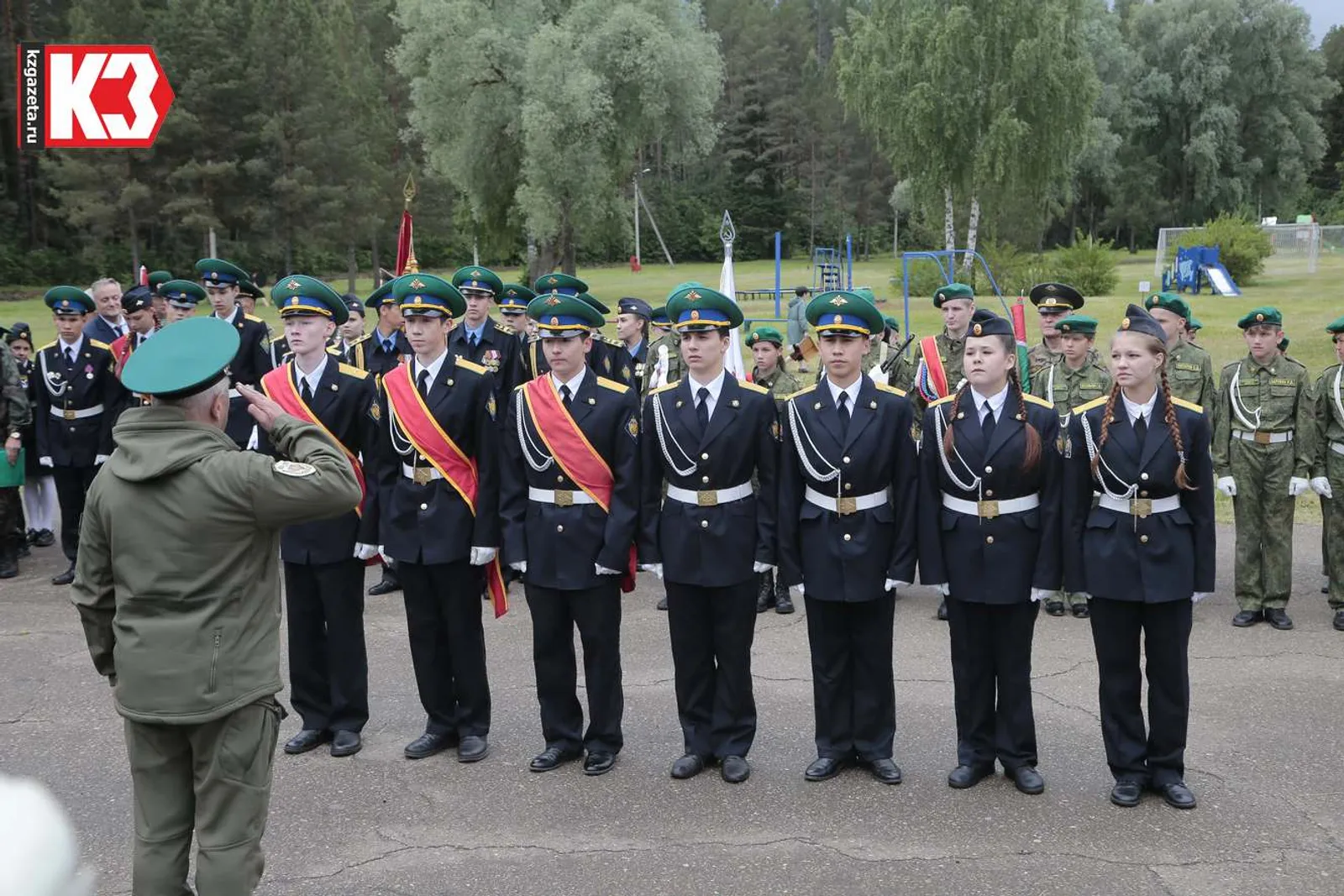 Растёт достойное поколение будущих защитников Родины. А значит, будущее пограничной службы – в надёжных руках. Фото: Руслан Никонов, «КЗ».