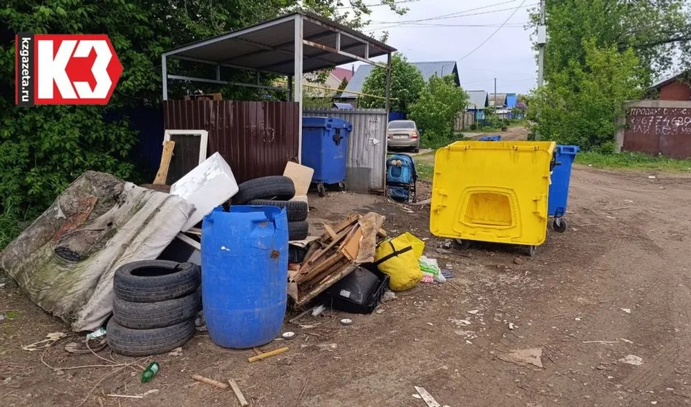 Подобную картину здесь наблюдают регулярно. Фото: Регина Кузнецова, «КЗ».