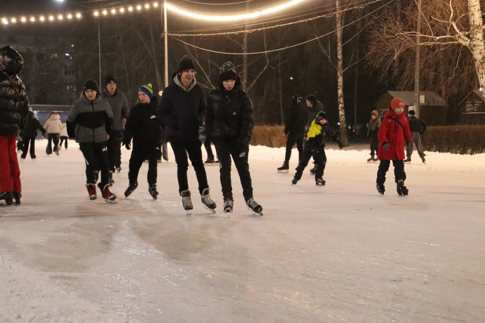 Фото: Зульфия Набиуллина.  Новогодний марафон в Нефтекамске продолжается