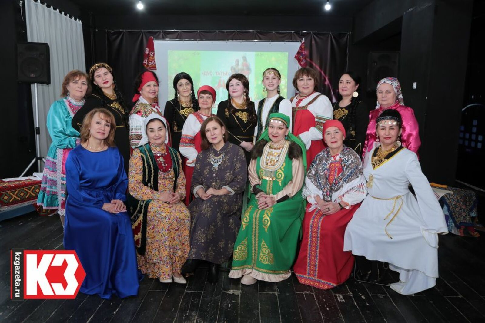 Участники мероприятия своими выступлениями символизировали единство народов, проживающих в нашей республике. Фото: Руслан Никонов, «КЗ».