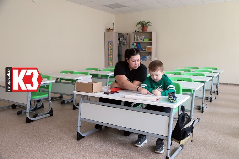 Детей ждут обновлённые классы. Фото: Руслан Никонов, «КЗ».