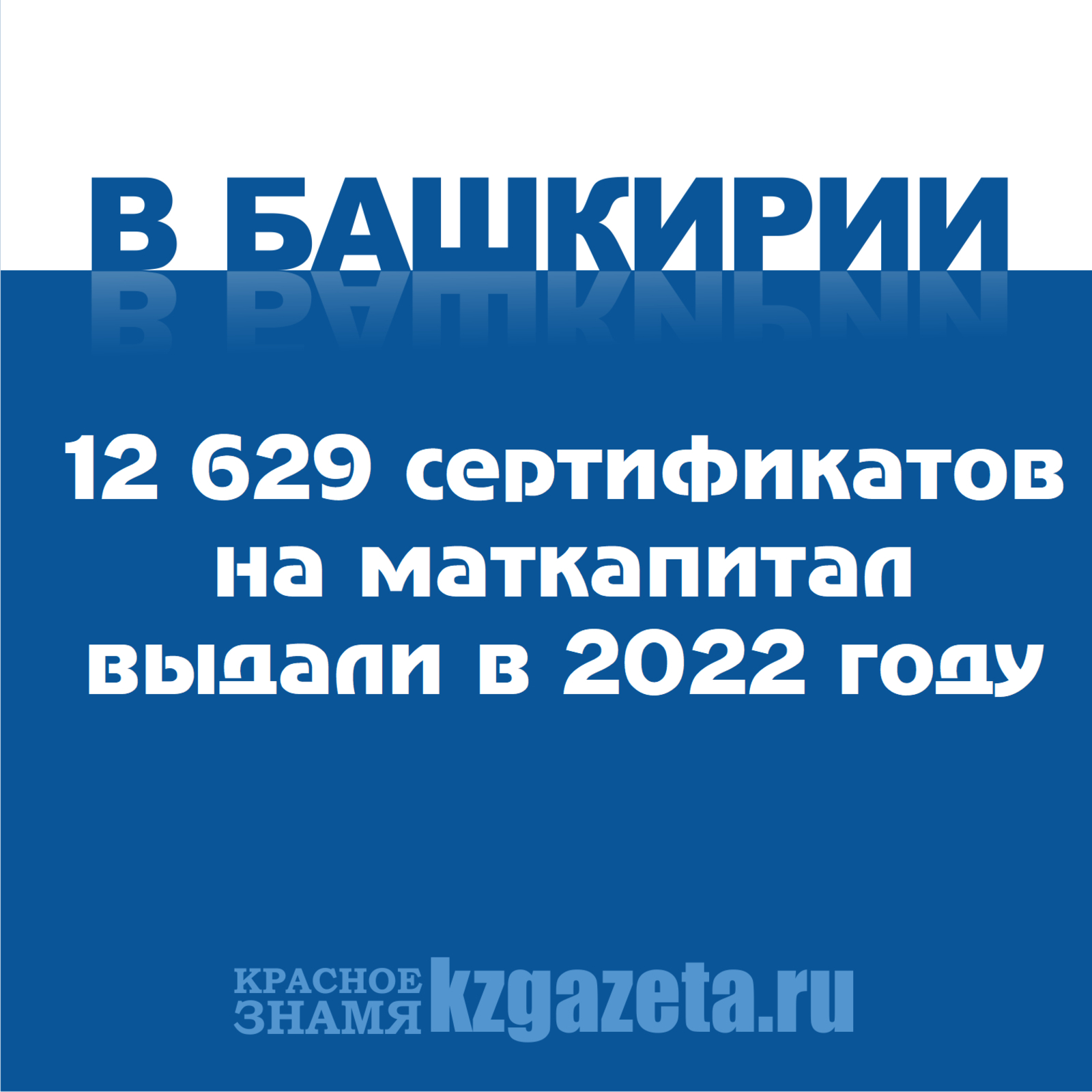 12 629 сертификатов на маткапитал выдали в 2022 году в Башкирии