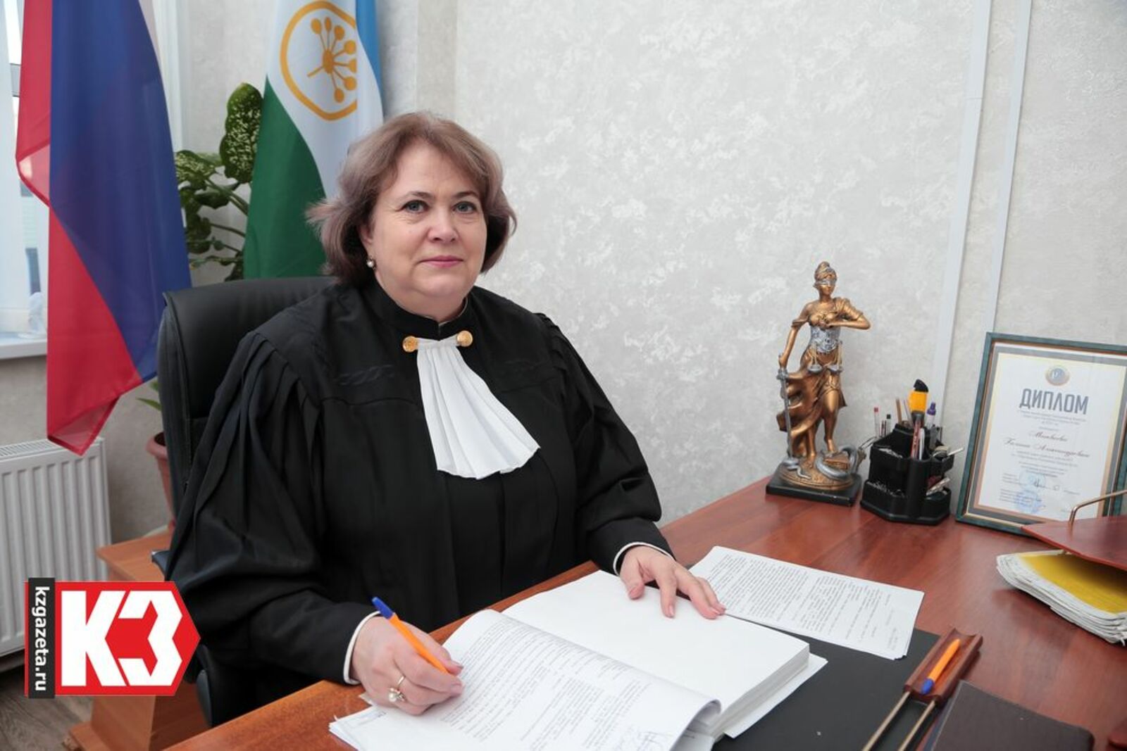 Галина Матвеева удостоена премии «Судья года» Республики Башкортостан. Фото: Руслан Никонов, «КЗ».