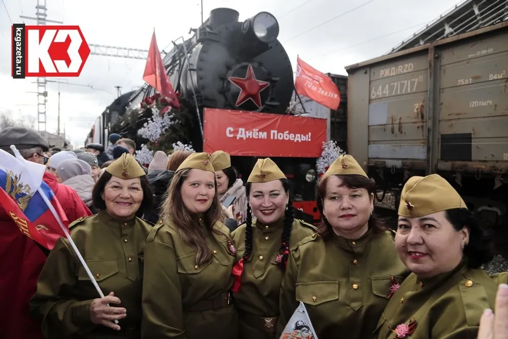 Акция «Поезд Победы» проводится каждые пять лет, начиная с 2005 года. Фото: Руслан Никонов, «КЗ».