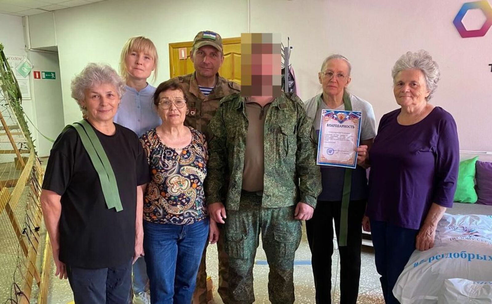 Свою благодарность за помощь белгородский боец с позывным «Митяй» выразил волонтёрам ОПК «Октава» лично.