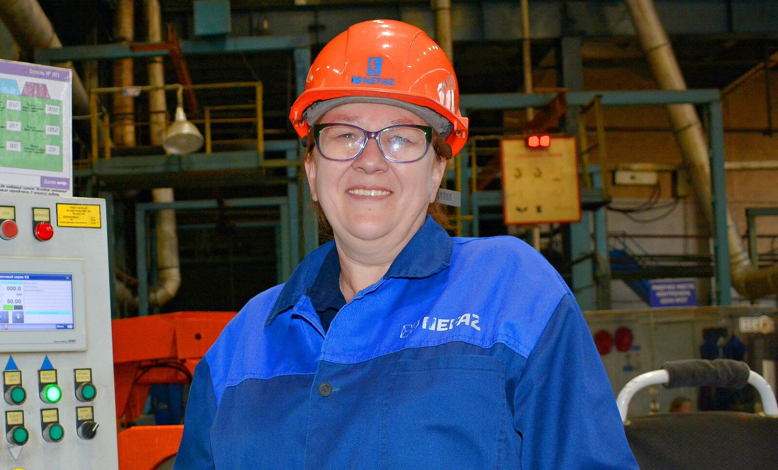 Оксана Окладникова, термист цеха окраски и термогальваники №7 ПАО «НЕФАЗ». Фото: Гузель Гадиятова.