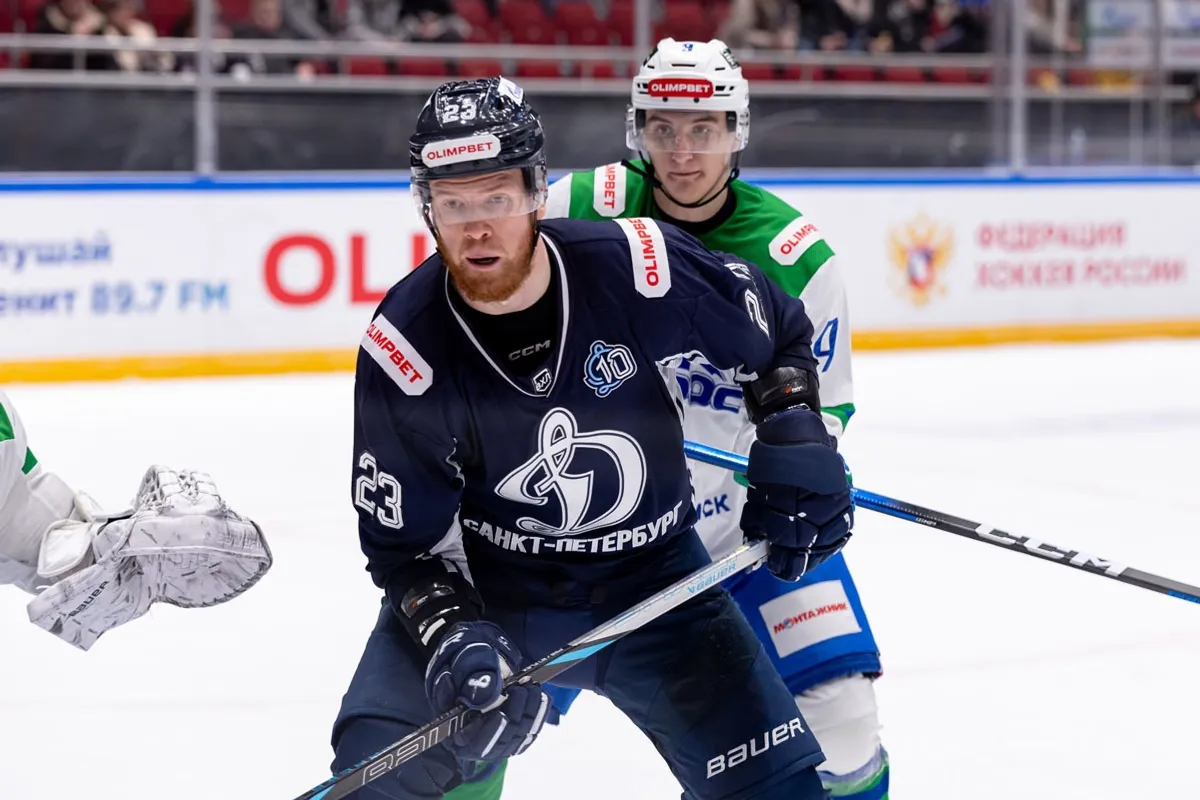 Пресс-служба ХК «Динамо СПБ». https://dynamo-spb.com/ Котков и Орлов.