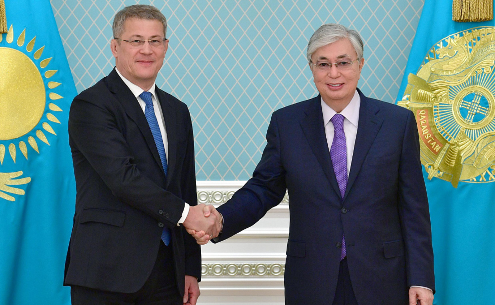 Радий Хабиров встретился с Президентом Казахстана