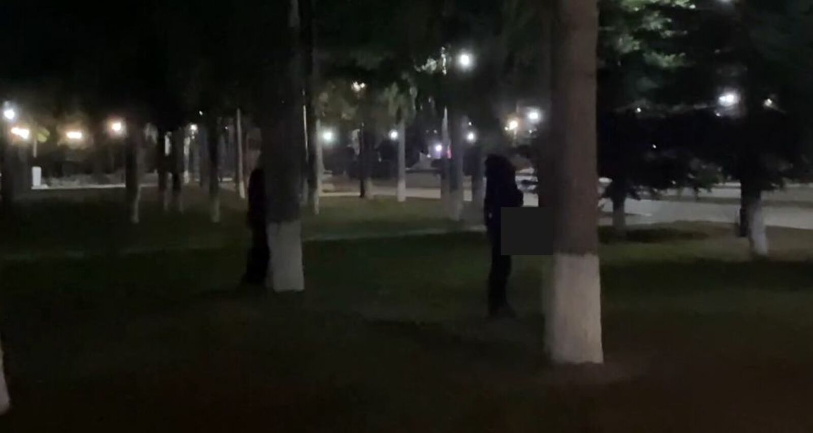 Кадр из скандального видео.