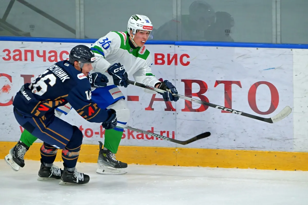 Пресс-служба ХК «Олимпия». https://hcolimpia.ru/ Гунькин против Пассманика.