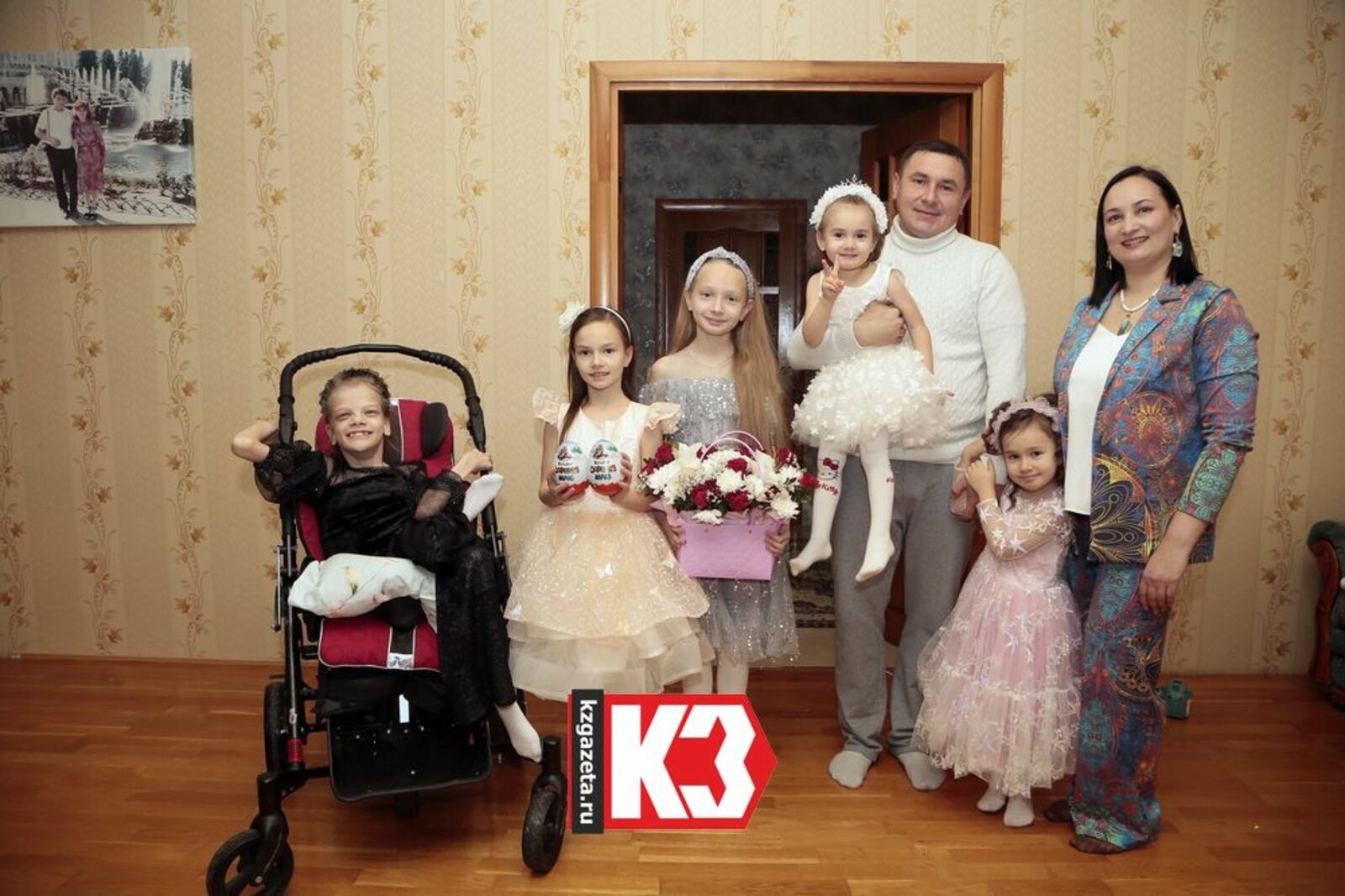 В дружной семье Гайсиных уверены: дети – самое большое богатство на свете. Фото: Руслан Никонов, «КЗ».