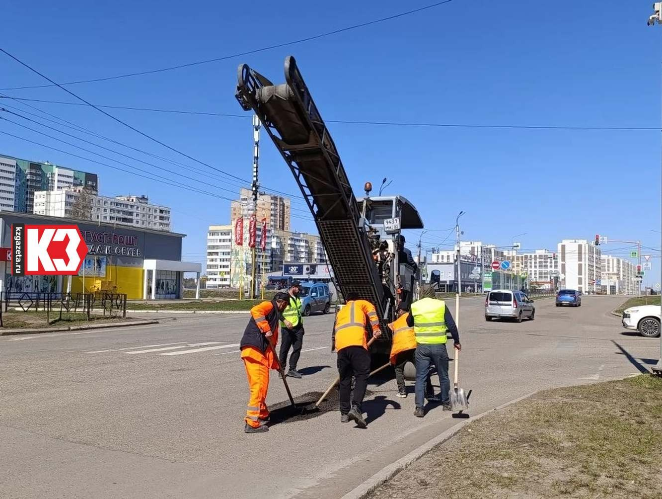 Общая протяжённость автодорог в городском округе почти 390 километров. Фото: Регина Кузнецова «КЗ».